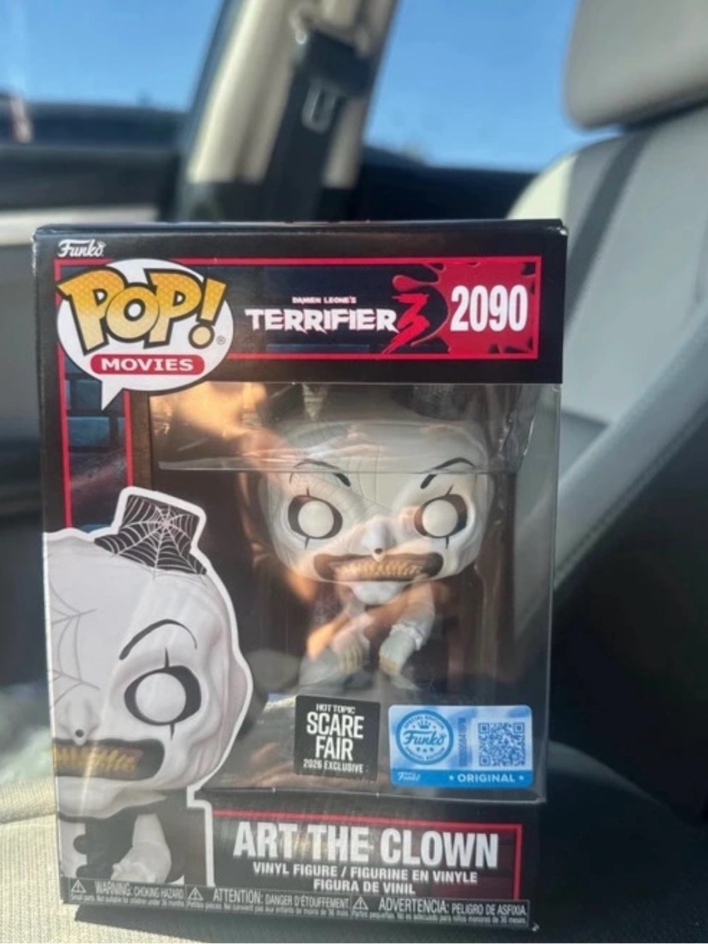 Hot Topic Scare Fair - Art The Clown Funko Pop